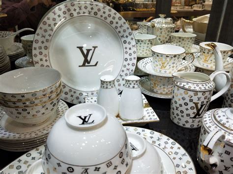 lv dishes|Louis Vuitton's Tableware and Cutlery Set a New Standard in.